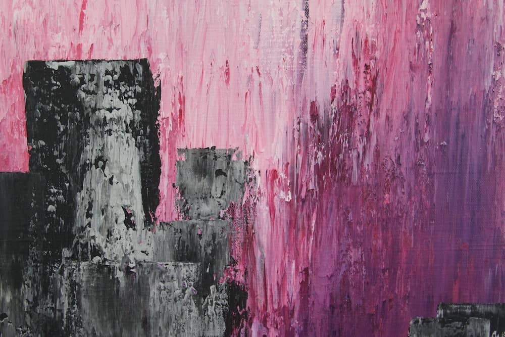 Purple Rain - ein Bild unserer Künstlerin Karin Amtmann