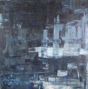 Dies ist Nachtens eisig, ein Gemälde von D2a