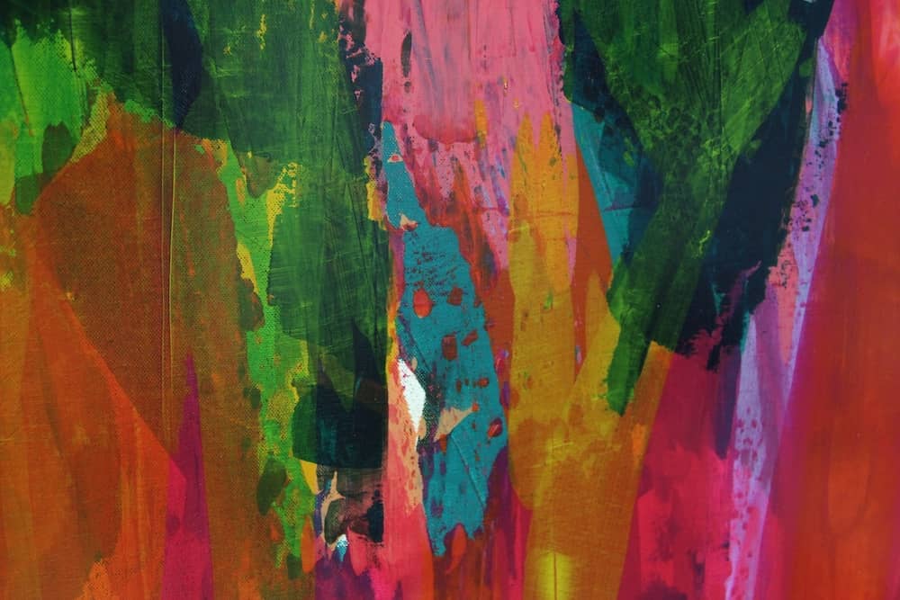 Zerzauste Blüten Ein Gemälde von Iris Marisa Neuner in unserem Shop