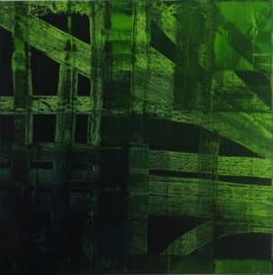 Ankommen - ein Bild der Künstlerin D2a, erhältlich bei Untitled Premium Modern Art